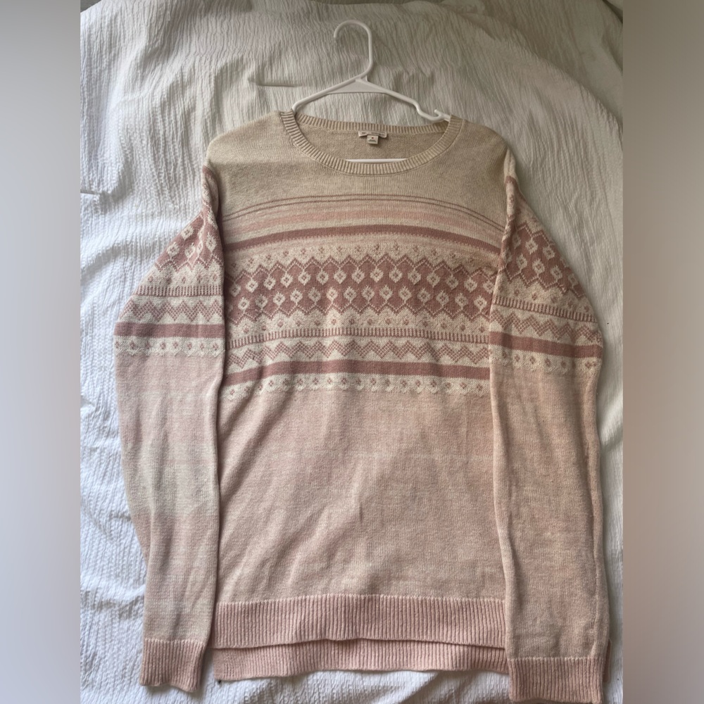 Pink Sweater